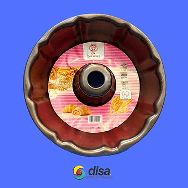 MOLDE PARA QUEQUE METALICO CIRCULAR 26CM 1