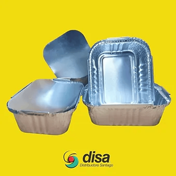 ENVASE ALUMINIO C-10 C/TAPA 