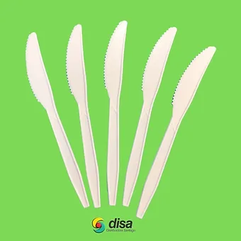 Cuchillo Plástico 100 unidades