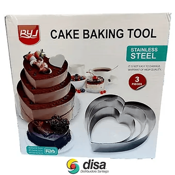 CORTADOR CAKE BAKING TOOL CORAZON 1