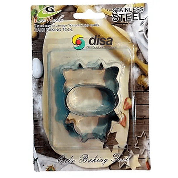 CORTADOR GALLETA VAQUITA METAL