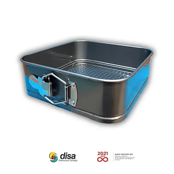 MOLDE CUADRADO 24cms 2