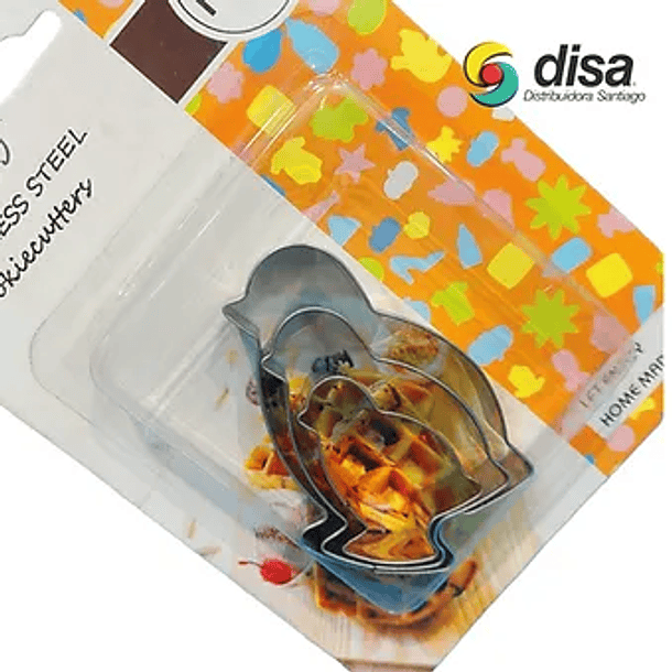 CORTADOR GALLETA PAJARO METAL 1