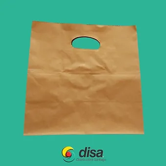 BOLSA PAPEL KRAFT CON MANILLA RIÑON