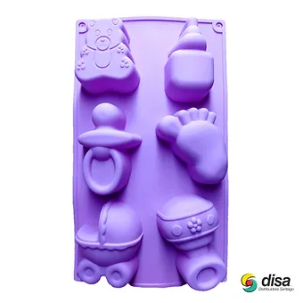 MOLDE SILICONA BABYSHOWER