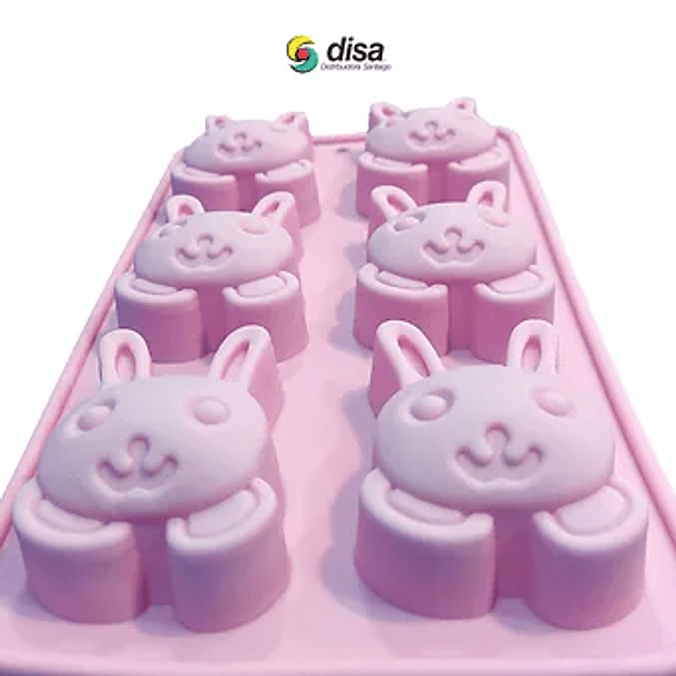 MOLDE SILICONA CONEJO 2