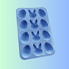 MOLDE BOMBON HUEVO DE PASCUA FIGURAS 2