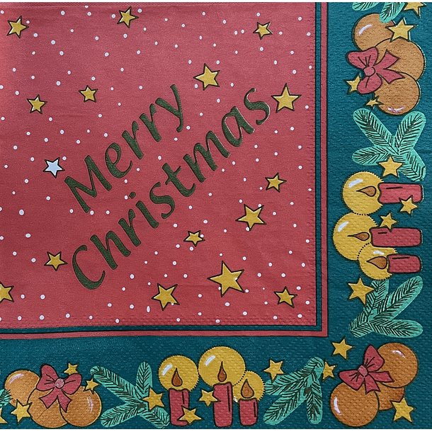 SERVILLETAS CON DISEÑOS 33x33 ( 16 UNIDADES) 2