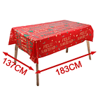 MANTEL PLASTICO CON DISEÑO 137x183 cm 2