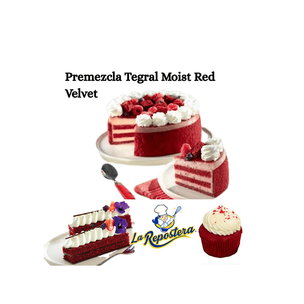 PREMEZCLA MOIST RED VEL VET PURATOS 1KG.