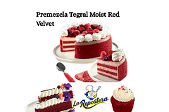 PREMEZCLA MOIST RED VEL VET PURATOS 1KG.