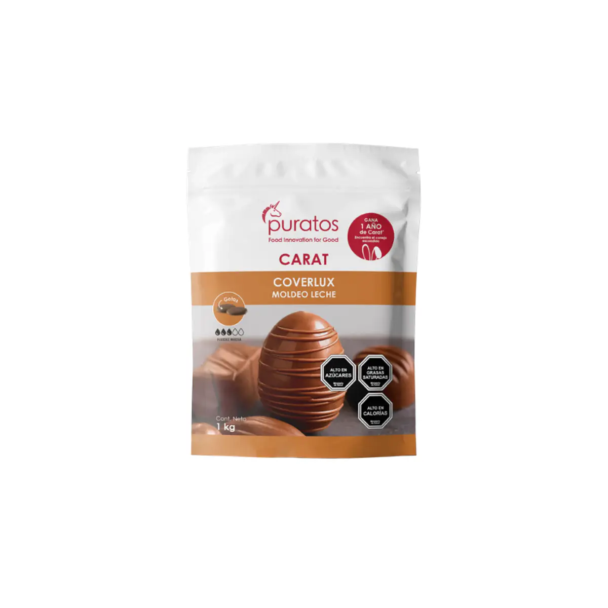 Carat Coverlux Leche 1kg. .