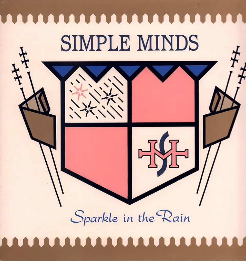 Sparkle In The Rain - Simple Minds (Disco de Vinilo, Edición de Época, VG+) 1