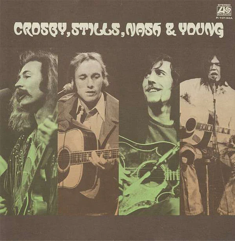All Together - Crosby, Stills, Nash & Young (Disco de Vinilo, Edición de Época, VG+)