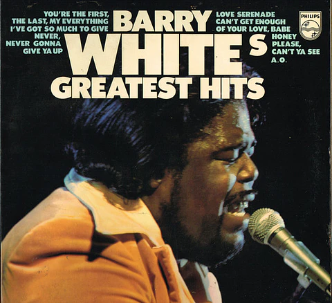 Barry White's Greatest Hits - Barry White (Disco de Vinilo, Edición de Época, VG+)