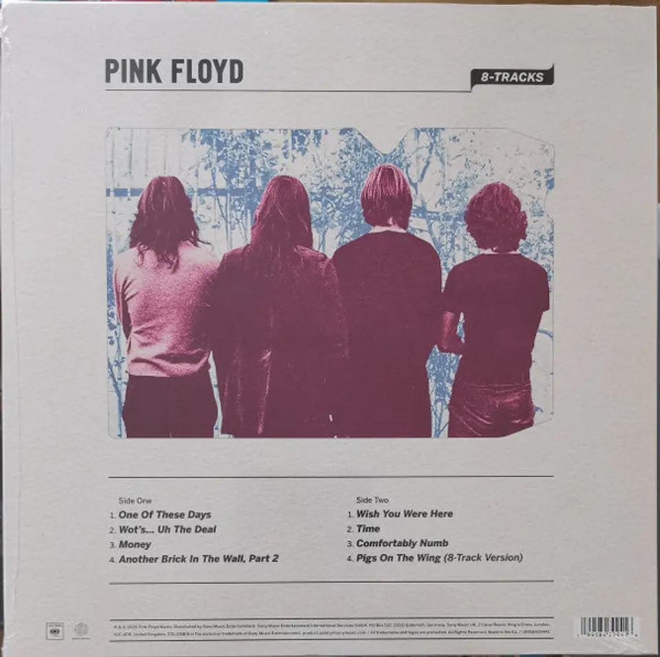 8-Tracks (Sea Blue Vinyl) - Pink Floyd (Disco de Vinilo) 2