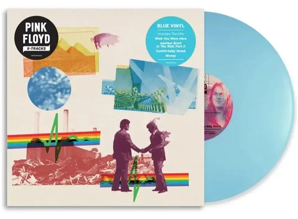 8-Tracks (Sea Blue Vinyl) - Pink Floyd (Disco de Vinilo) 3
