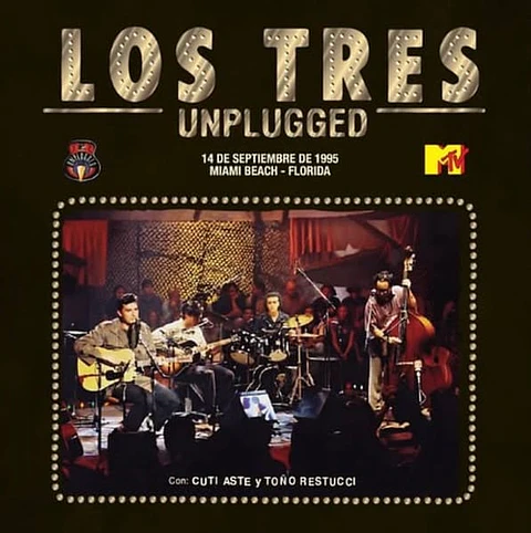 MTV Unplugged (Edición Limitada 30 Aniversario / Gold Vinyl) - Los Tres (Vinilo Doble 2LP)