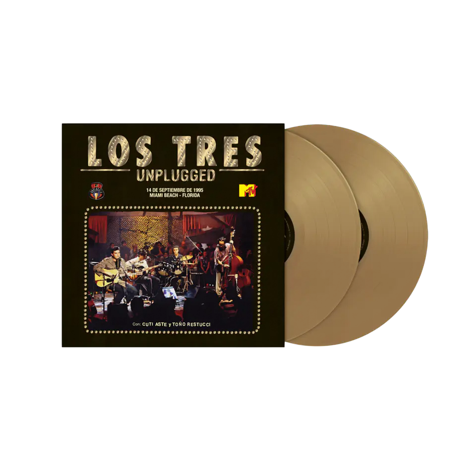 MTV Unplugged (Edición Limitada 30 Aniversario / Gold Vinyl) - Los Tres (Vinilo Doble 2LP) 2