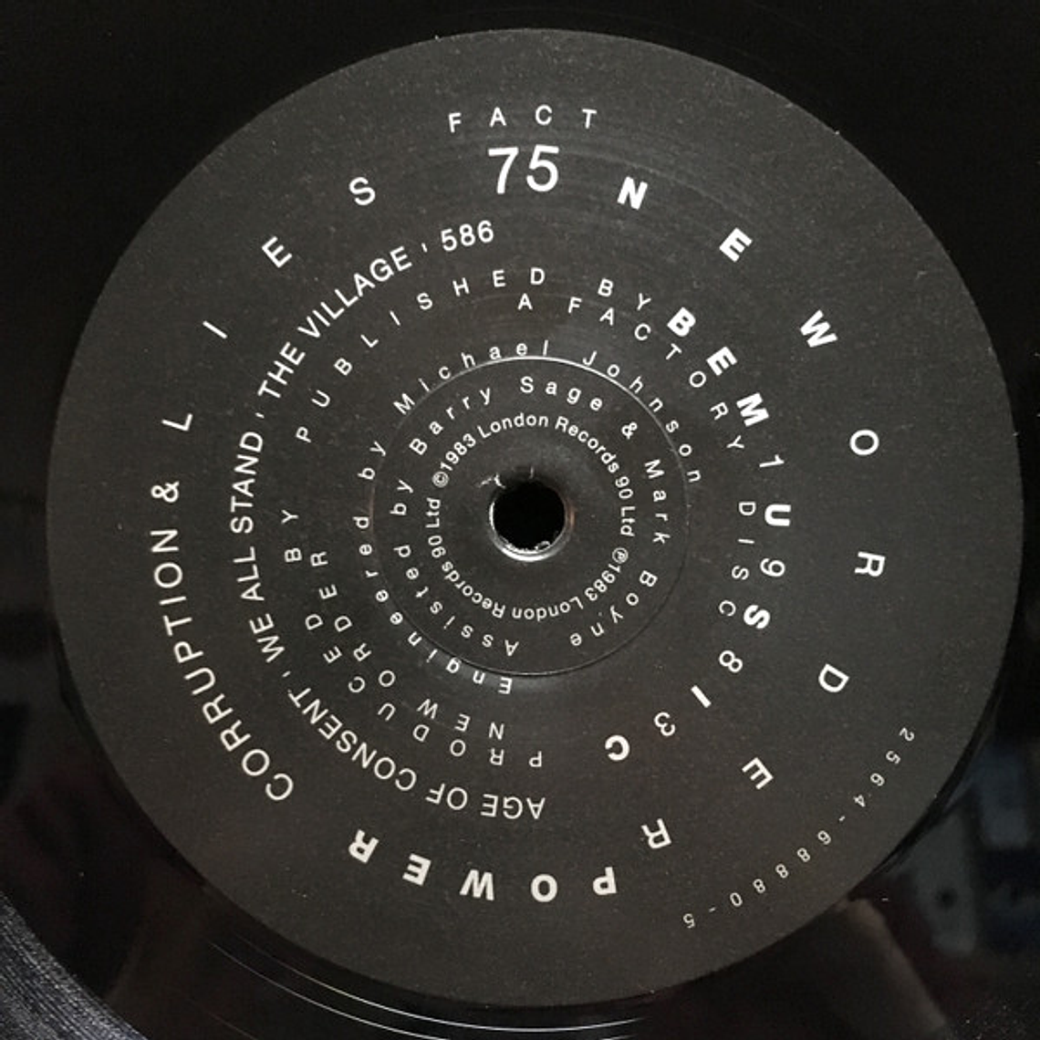 New Order - Power, Corruption & Lies 3