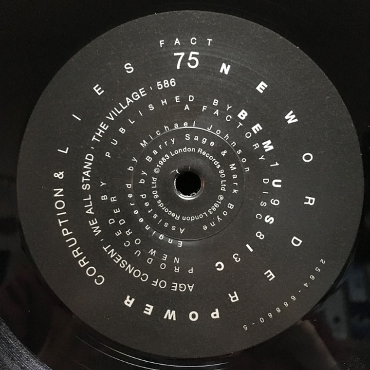 New Order - Power, Corruption & Lies 3