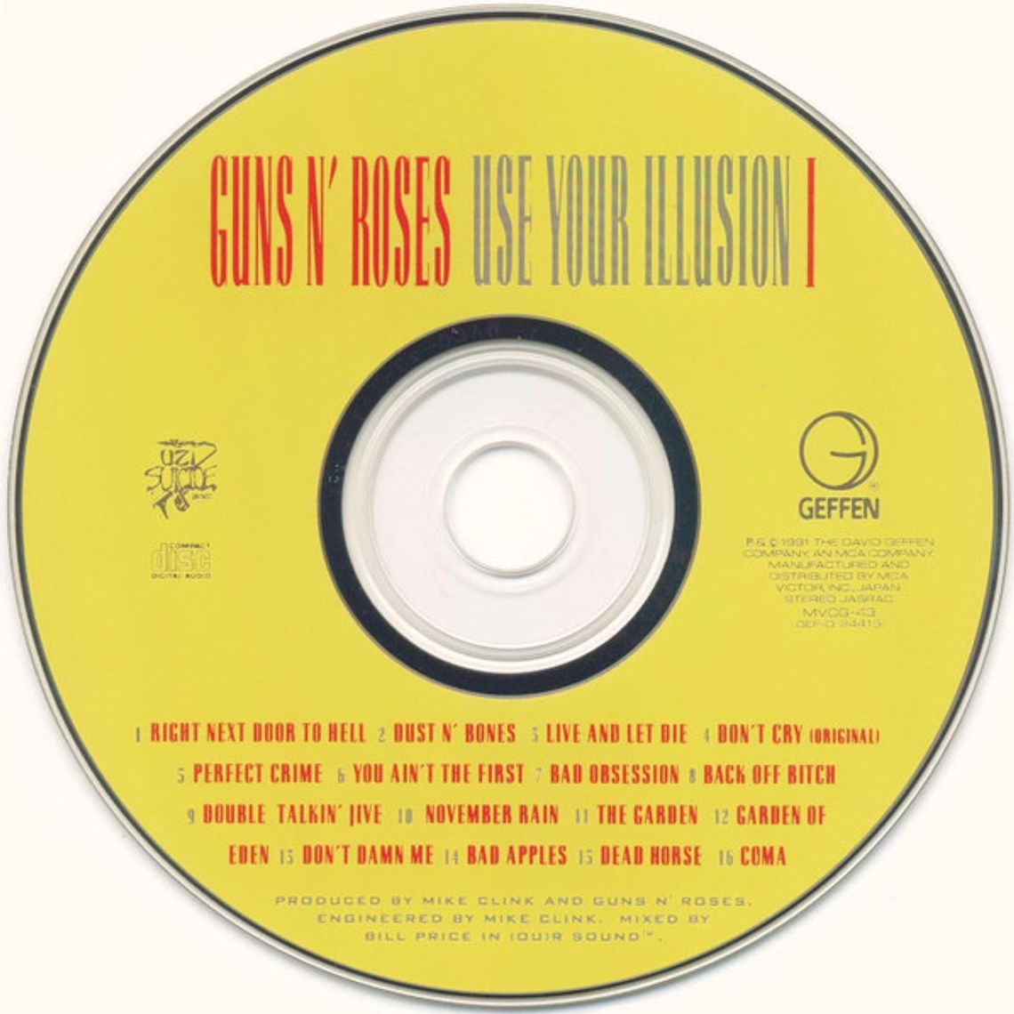 Guns N' Roses - Use Your Illusion I 3