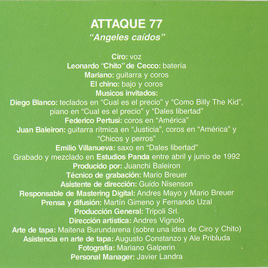 Attaque 77 - Ángeles Caídos 3