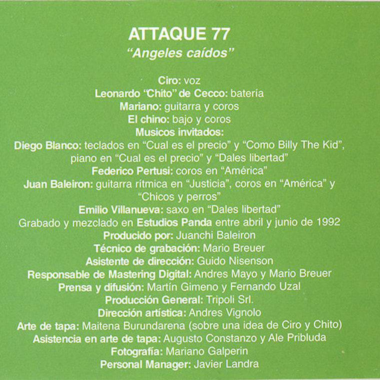 Attaque 77 - Ángeles Caídos 3