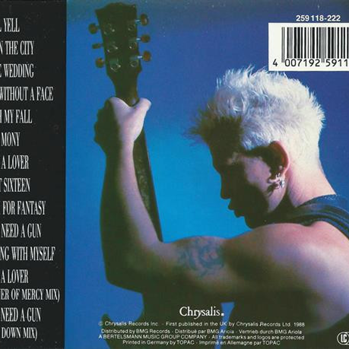Billy Idol - Idol Songs • 11 Of The Best 2