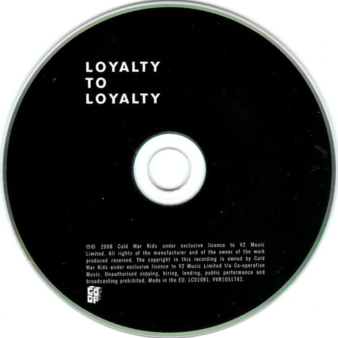 Cold War Kids - Loyalty To Loyalty 3