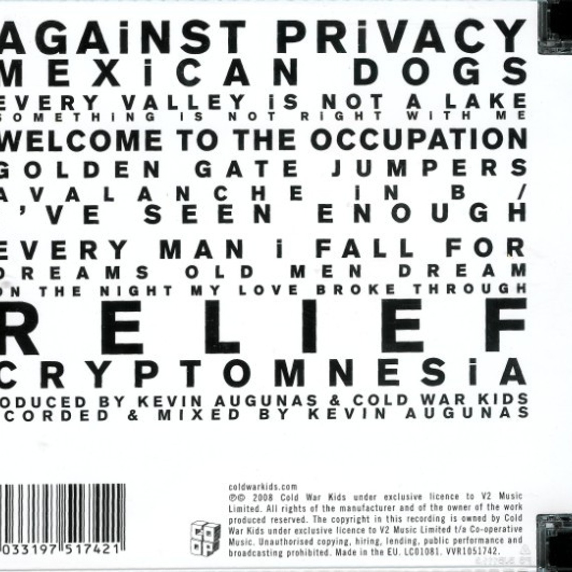 Cold War Kids - Loyalty To Loyalty 2