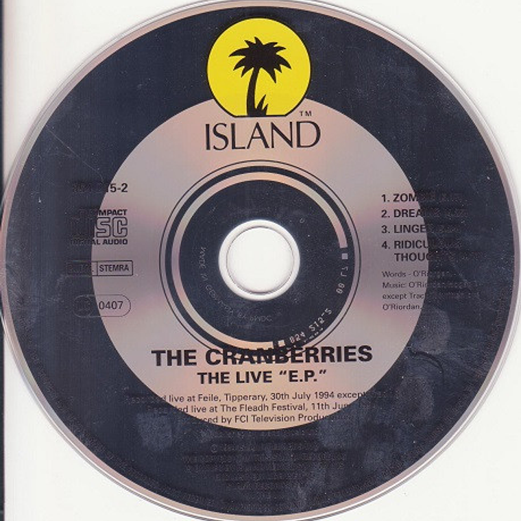 The Cranberries - No Need To Argue 4