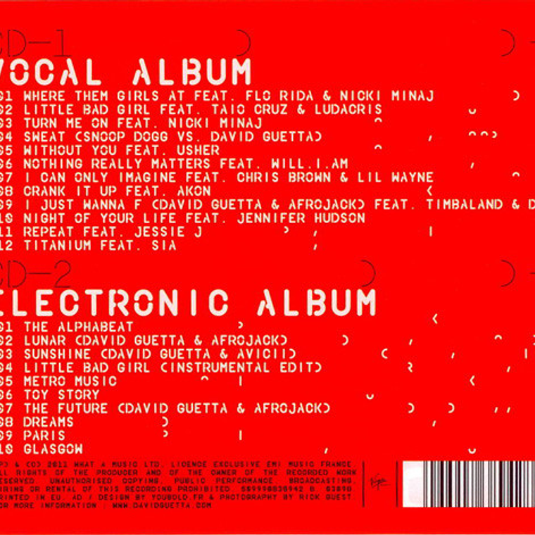 David Guetta - Nothing But The Beat 2