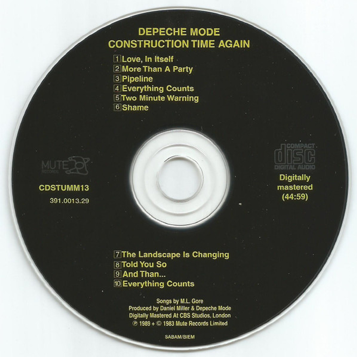 Depeche Mode - Construction Time Again 3