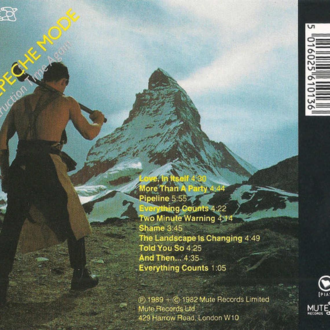 Depeche Mode - Construction Time Again 2