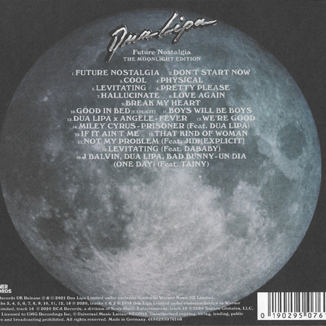 Dua Lipa - Future Nostalgia (The Moonlight Edition) 2