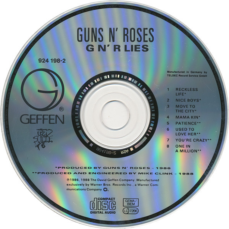 Guns N' Roses - G N' R Lies 3