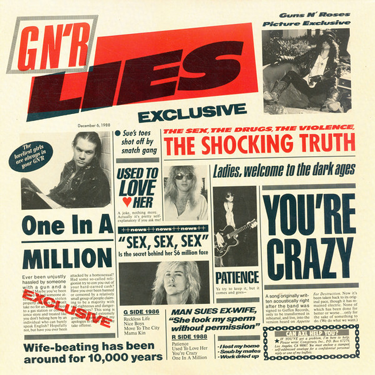 Guns N' Roses - G N' R Lies 1