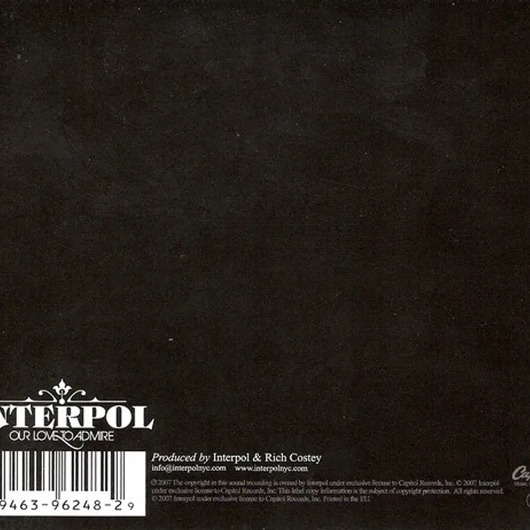 Interpol - Our Love To Admire 2