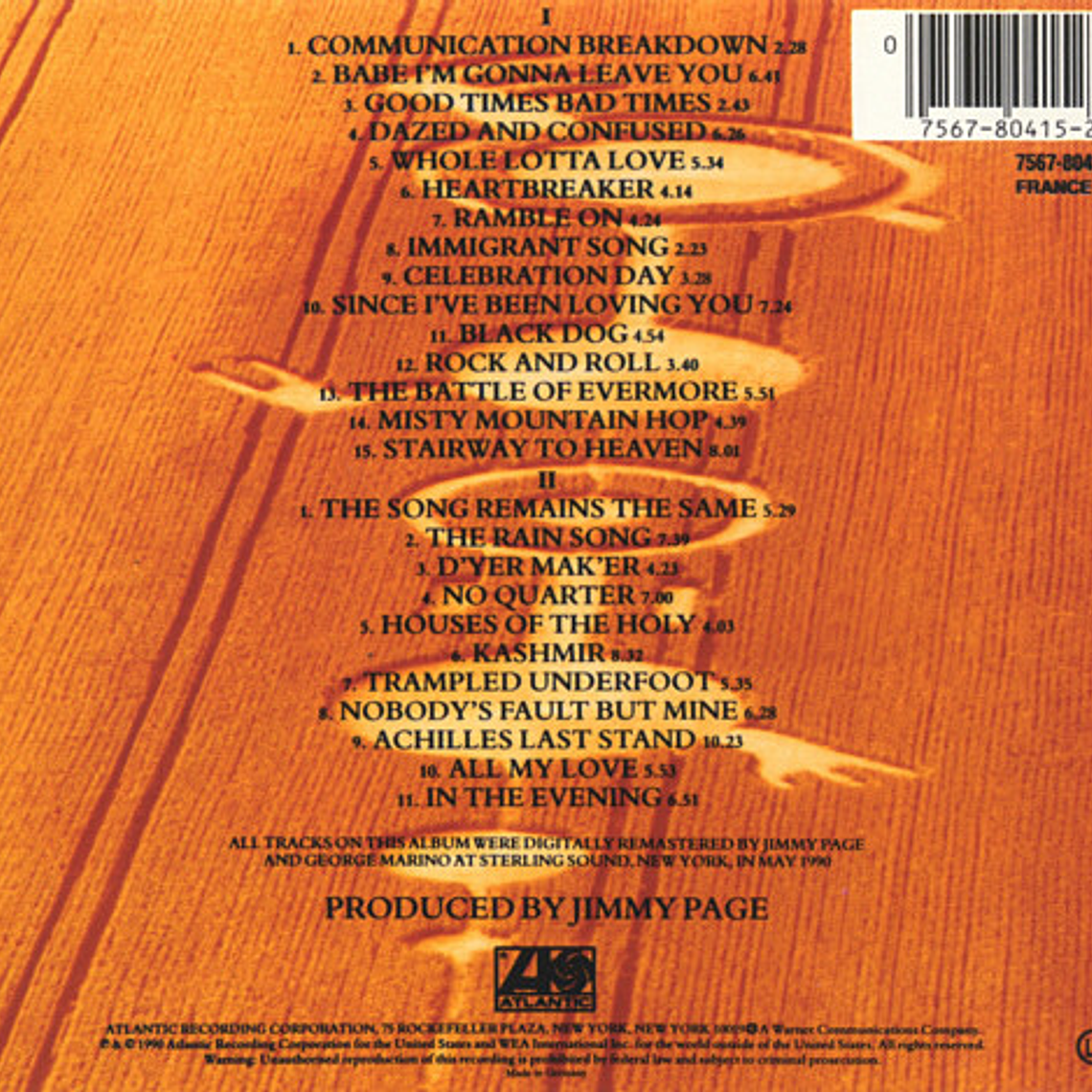 Led Zeppelin - Remasters 2