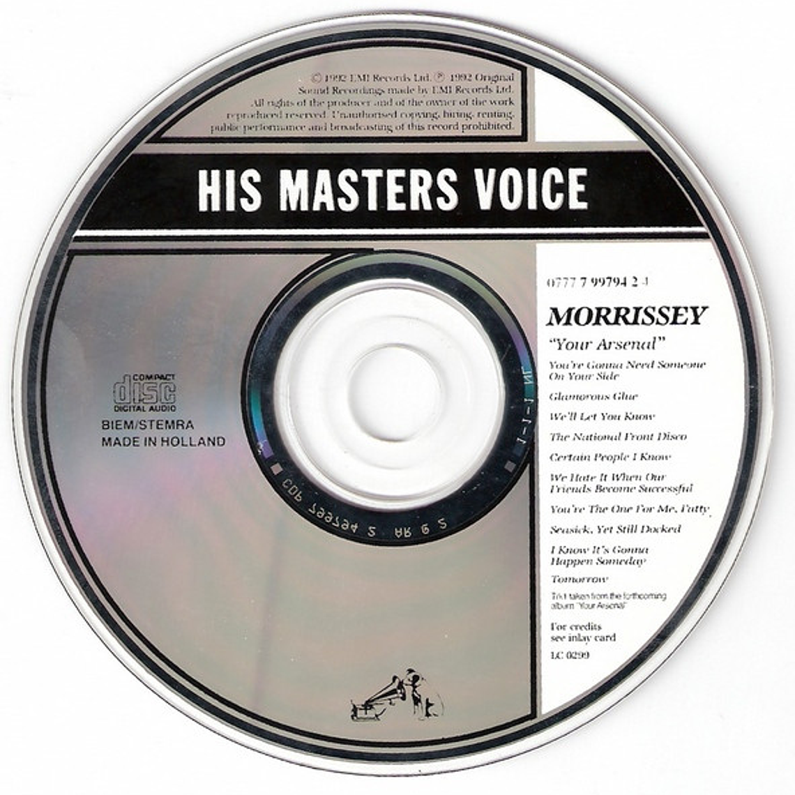Morrissey - Your Arsenal 3