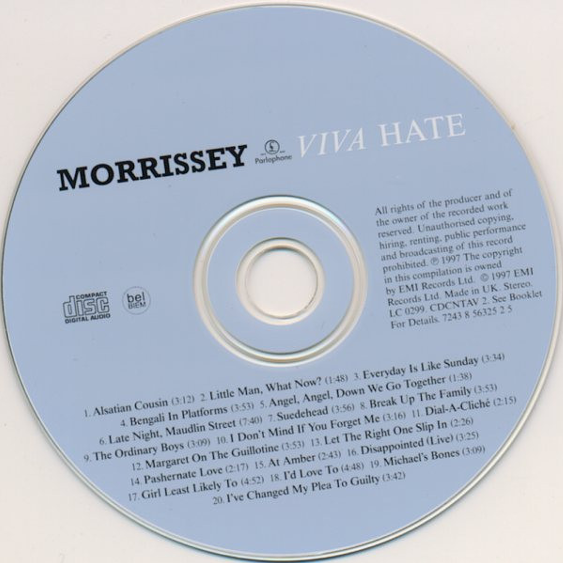 Morrissey - Viva Hate 3