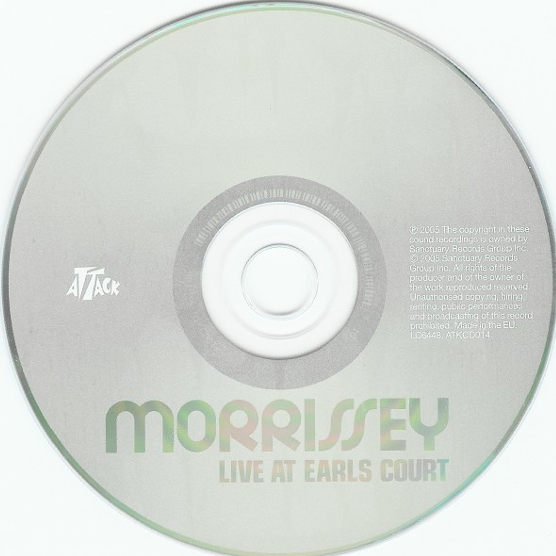 Morrissey - Live At Earls Court 3