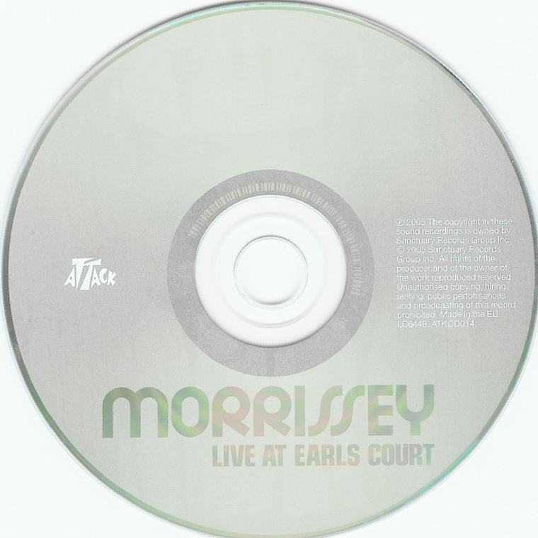 Morrissey - Live At Earls Court 3