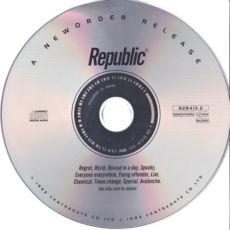 New Order - Republic 3