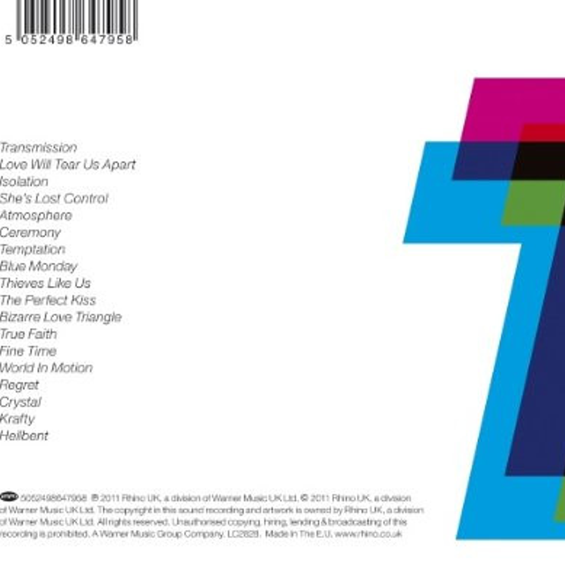 New Order & Joy Division - Total (From Joy Division To New Order) 2