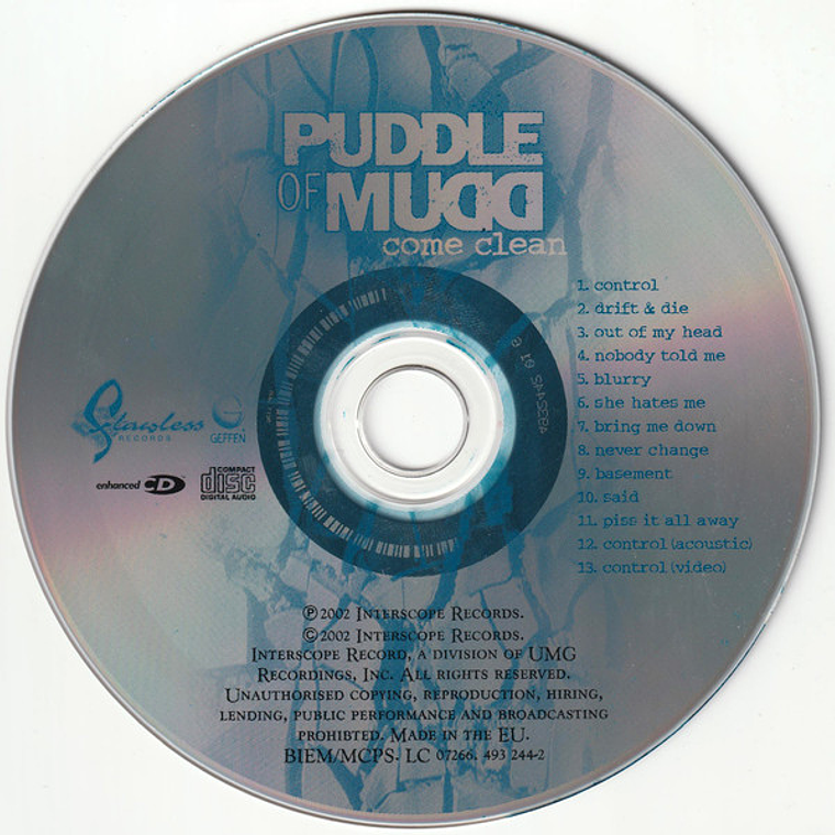 Puddle Of Mudd - Come Clean 3