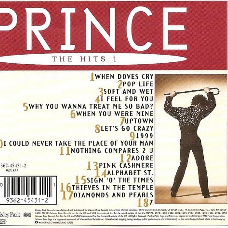 Prince - The Hits 1 2