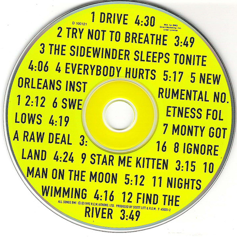 R.E.M. - Automatic For The People 3