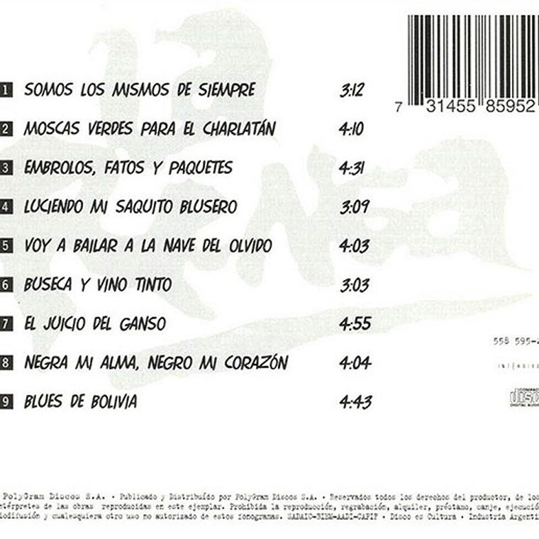 La Renga - Esquivando Charcos 2